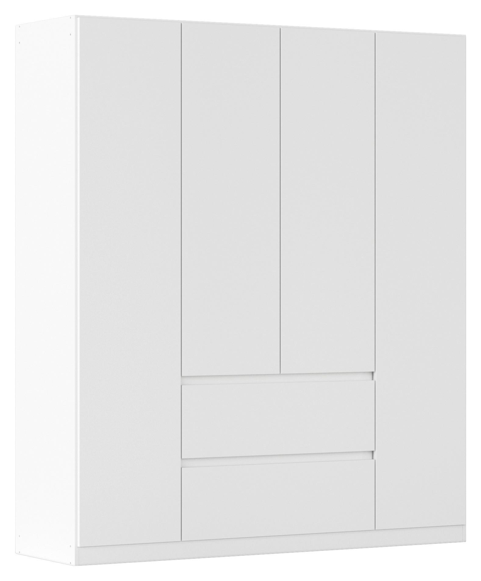 Wohnli Möbelsuche - Drehtürenschrank Mainz Weiß