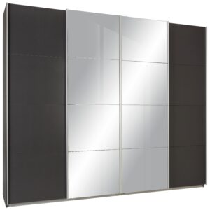 wohnli-moebel-suche-000380037017 Wohnli Möbelsuche - Schwebetürenschrank Syncrono in Grau ca. 270x230x62cm
