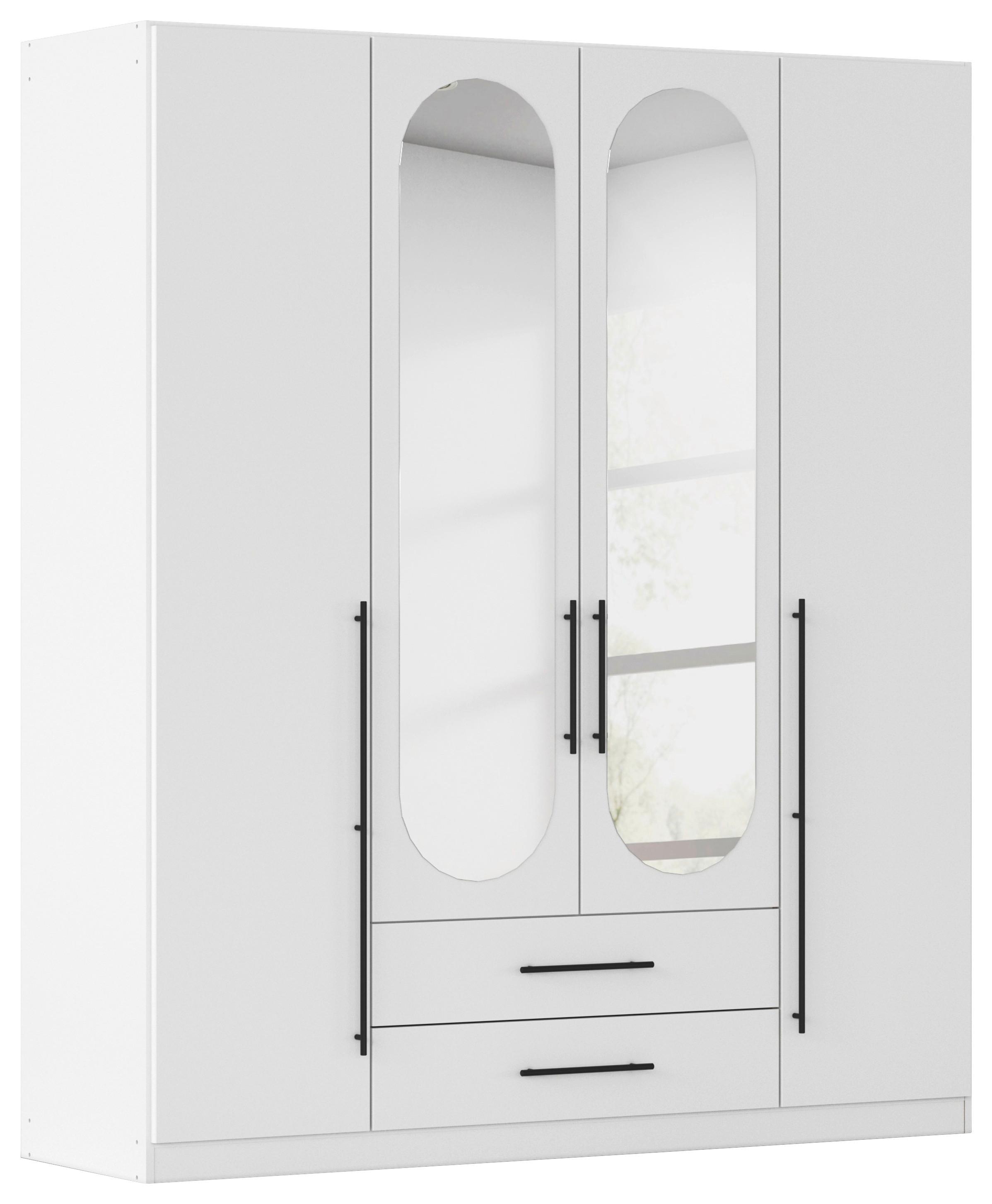 Wohnli Möbelsuche - Drehtürenschrank Velora Weiß