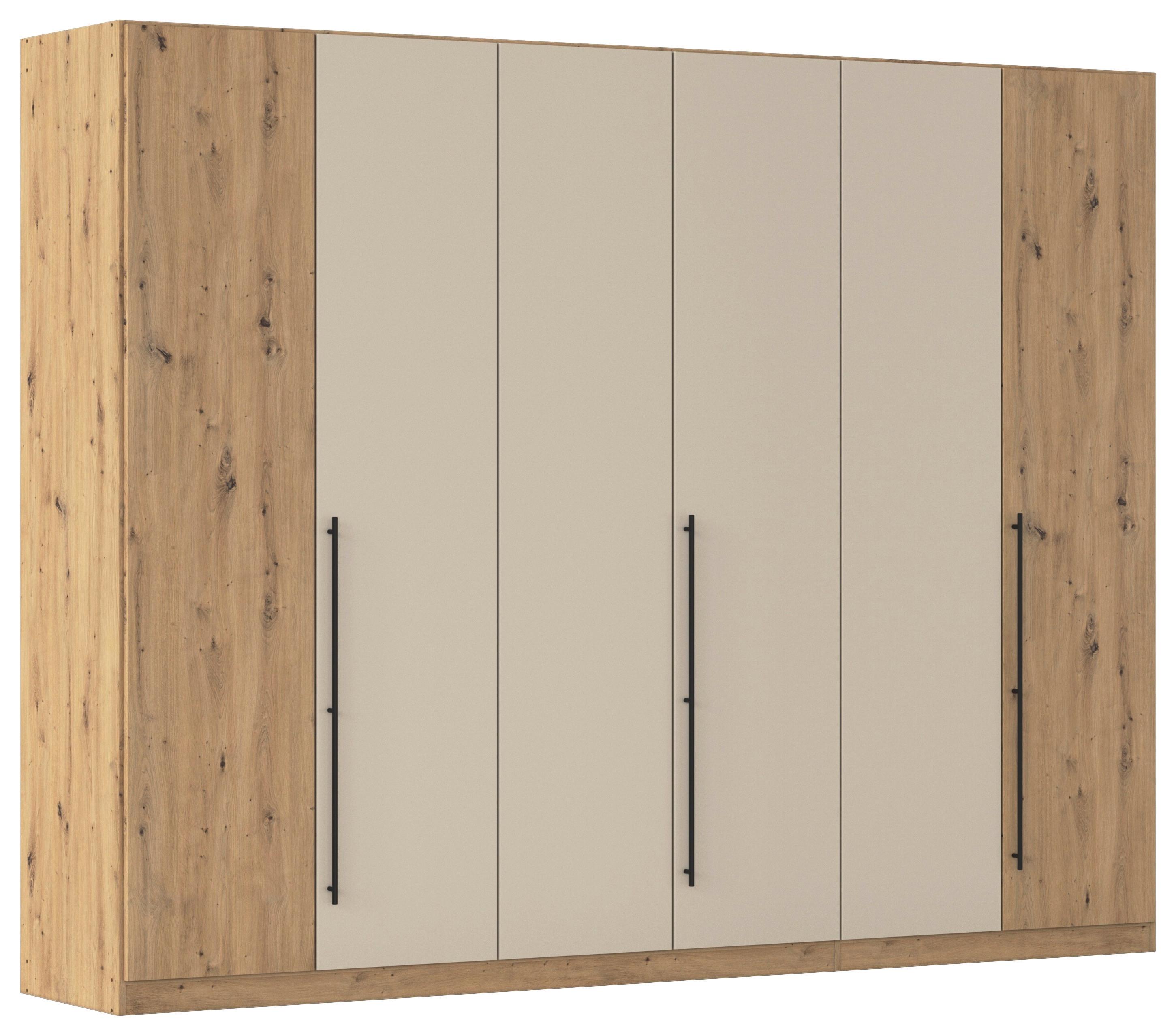 Wohnli Möbelsuche - Kleiderschrank Safari Champagner/Eiche Artisan