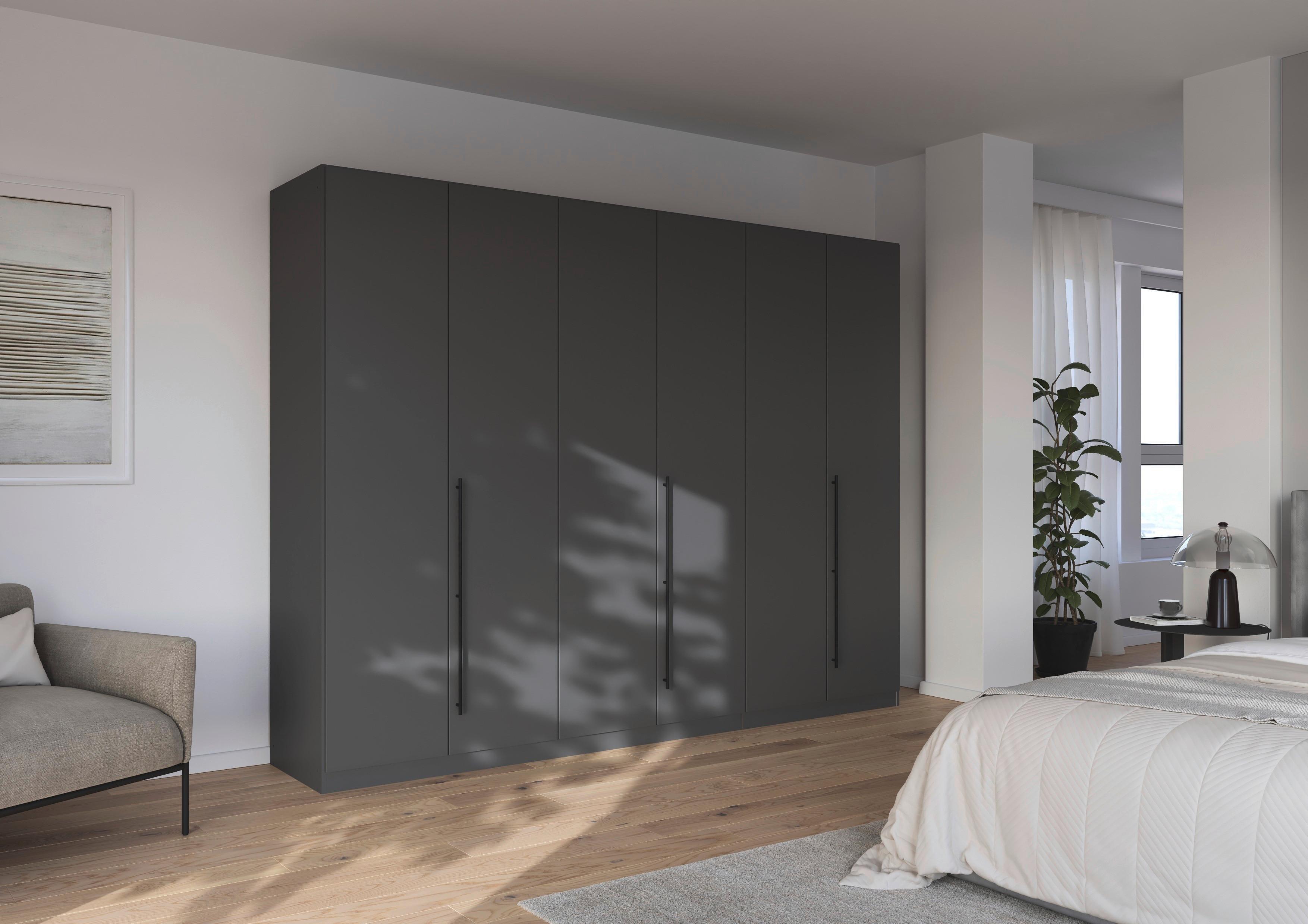 Kleiderschrank Safari Grau Holzwerkstoff Based Möbel > Schränke > Kleiderschränke Grau