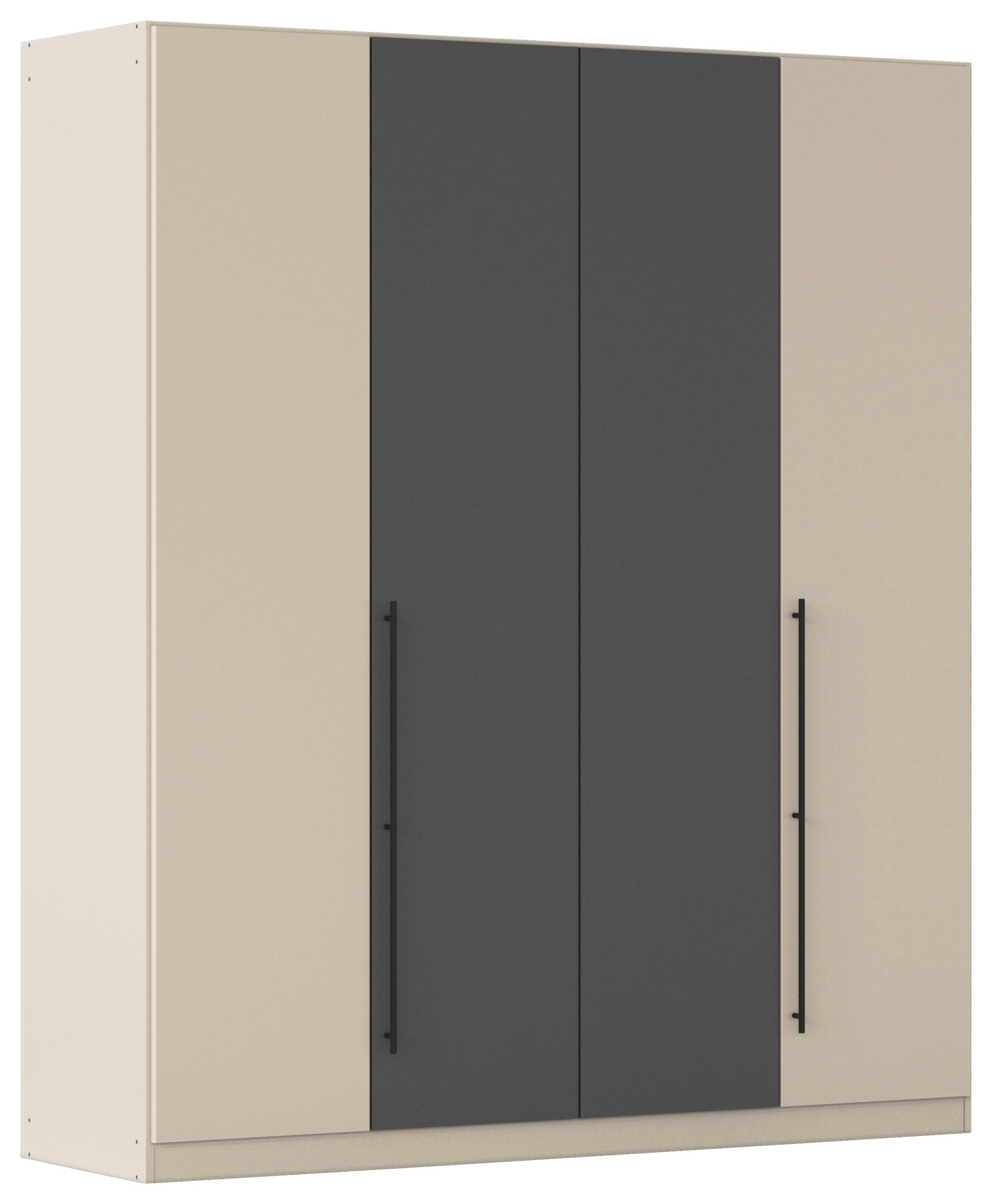 wohnli-moebel-suche-000380074344 Wohnli Möbelsuche - Kleiderschrank Safari Grau/Champagner
