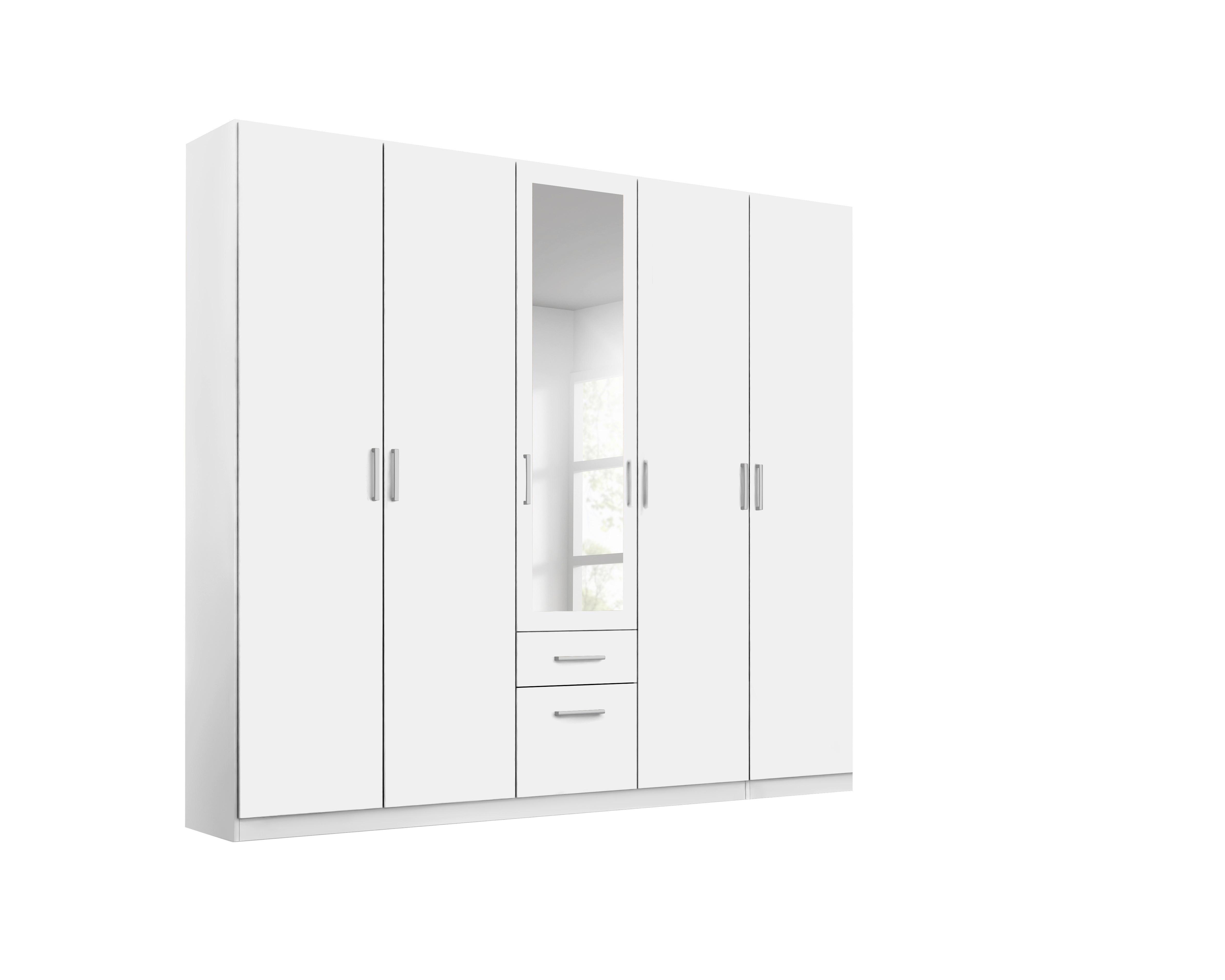 Wohnli Möbelsuche - Drehtürenschrank Bingen Weiß