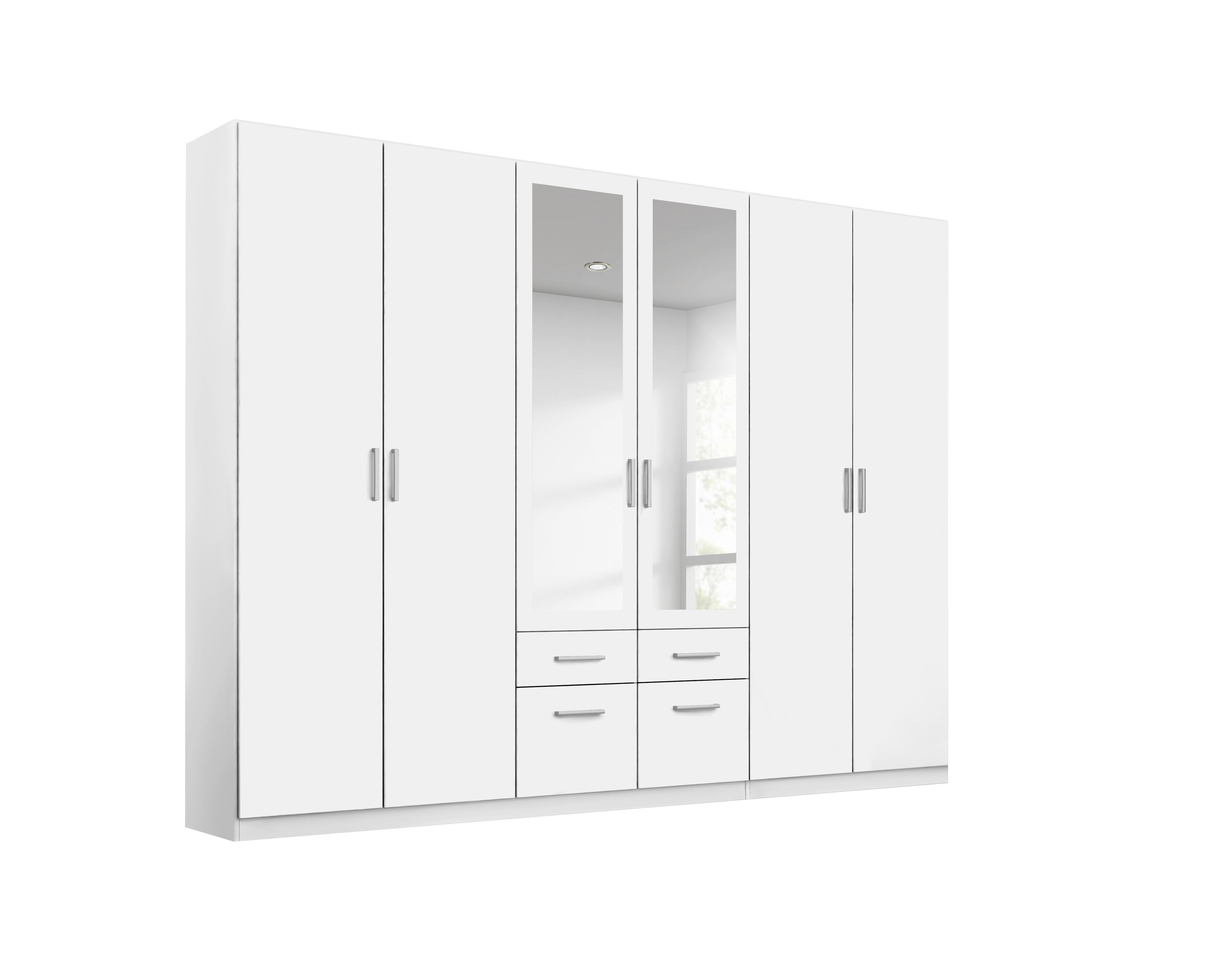Wohnli Möbelsuche - Drehtürenschrank Bingen Weiß