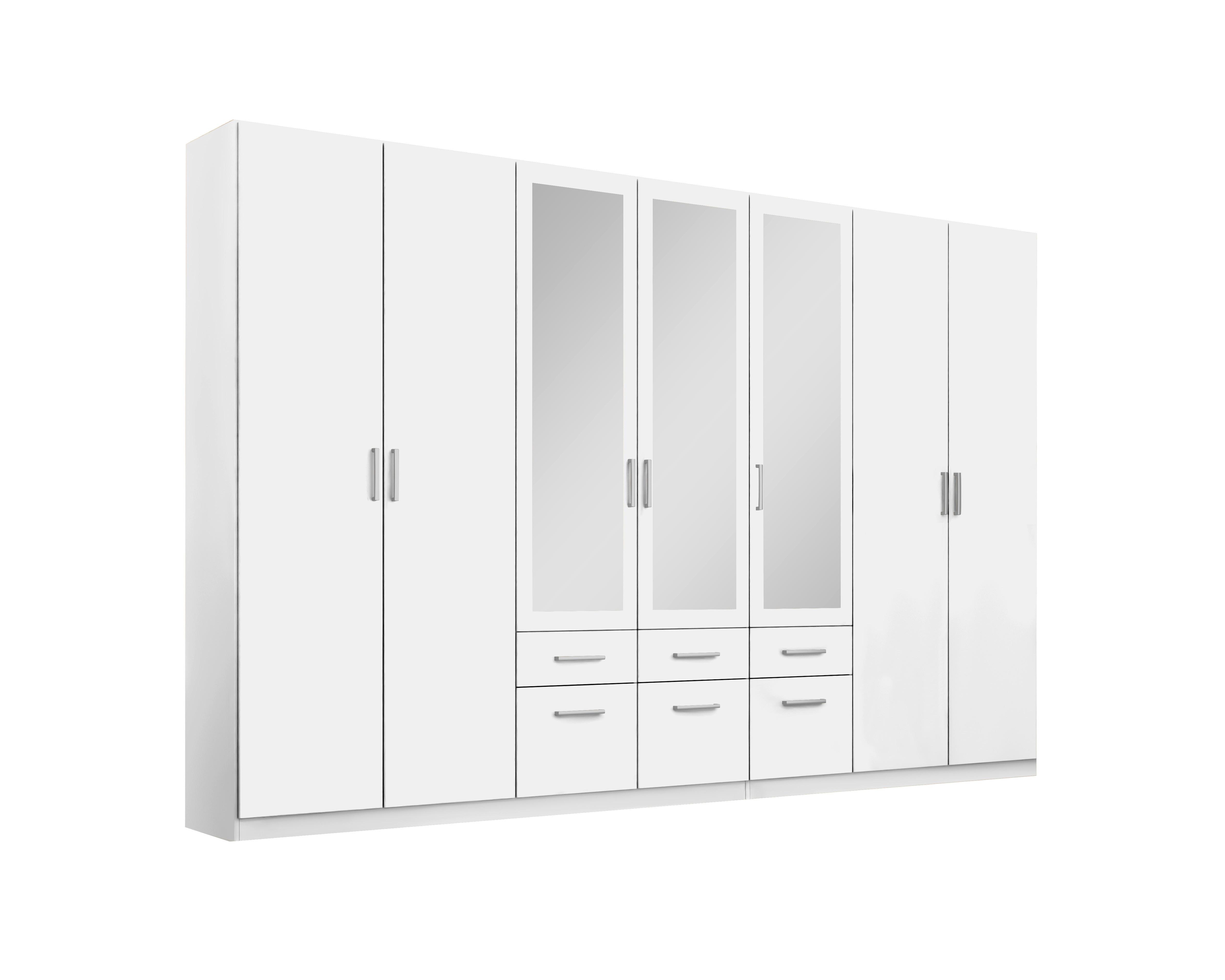 Wohnli Möbelsuche - Drehtürenschrank Bingen Weiß