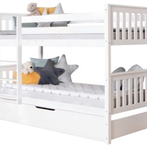 wohnli-moebel-suche-000406000116 Wohnli Möbelsuche - Etagenbett Sammy Weiß ca. 90x200cm