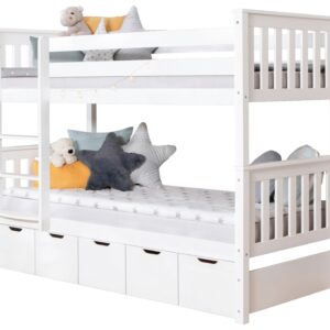 wohnli-moebel-suche-000406000117 Wohnli Möbelsuche - Etagenbett Sammy ca. 90x200 cm Weiß