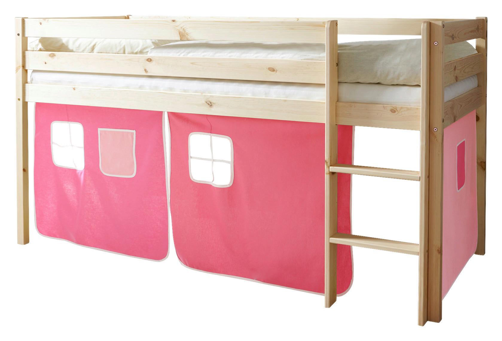 wohnli-moebel-suche-000406003603 Wohnli Möbelsuche - Spielbett Holz Malte ca. 90x200 cm Rosa