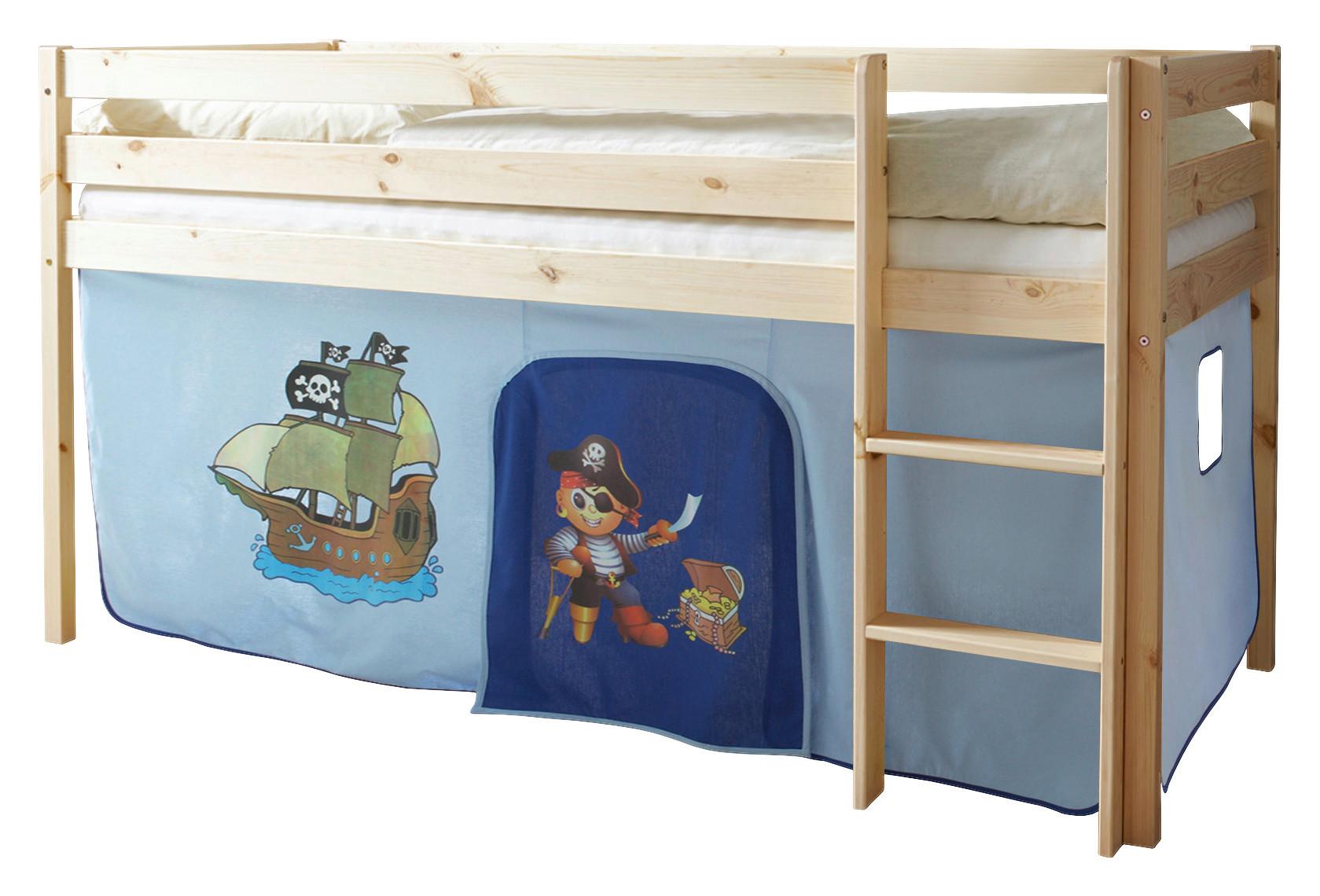 wohnli-moebel-suche-000406003607 Wohnli Möbelsuche - Spielbett Holz Malte ca. 90x200 cm Blau