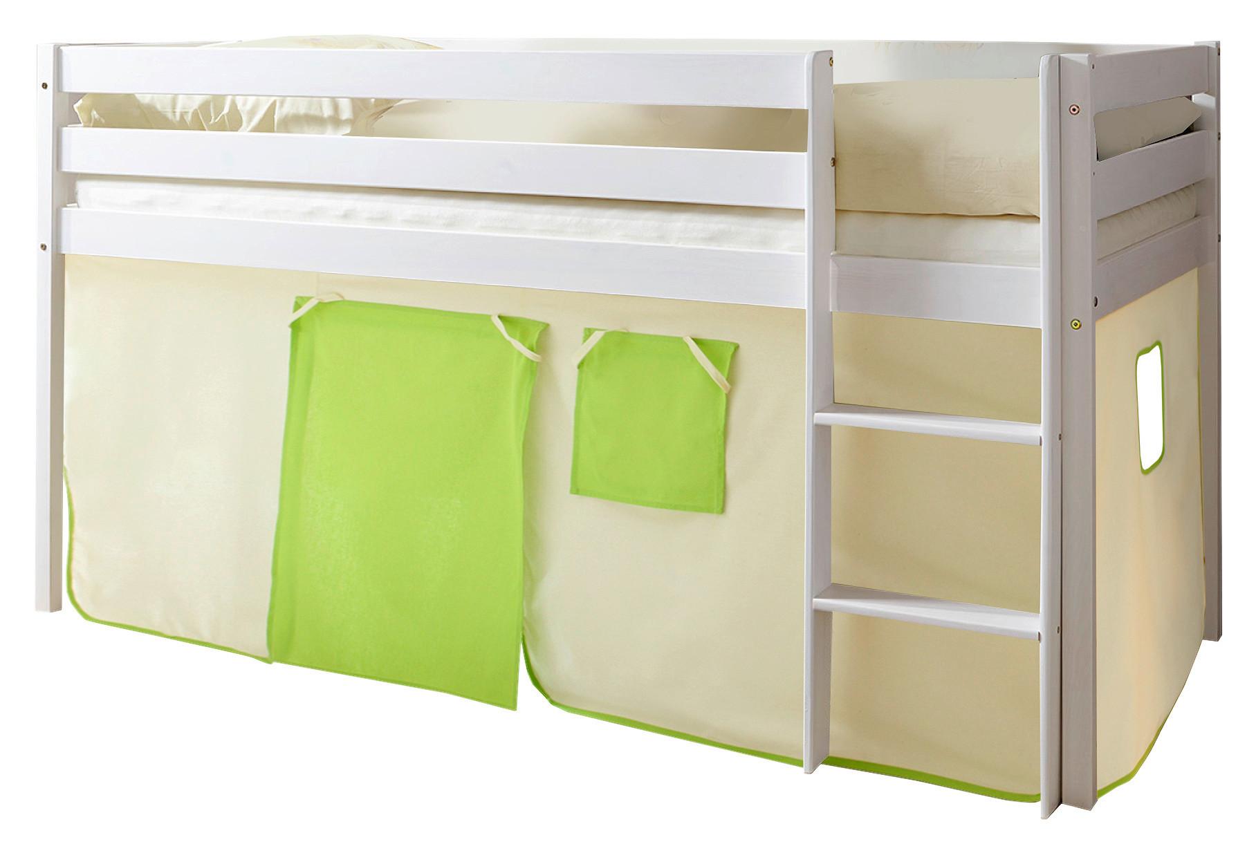 Wohnli Möbelsuche - Spielbett Holz Malte ca. 90x200 Beige/Grün