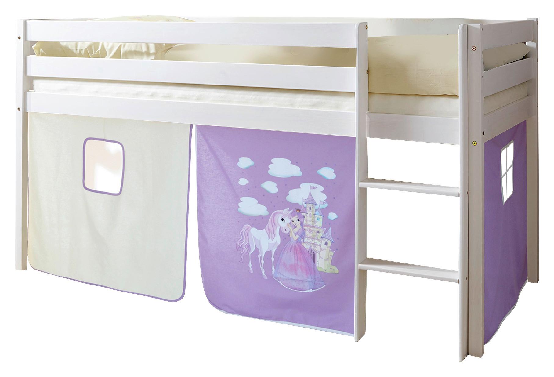 wohnli-moebel-suche-000406003621 Wohnli Möbelsuche - Spielbett Holz Malte ca. 90x200 cm Flieder/Weiß