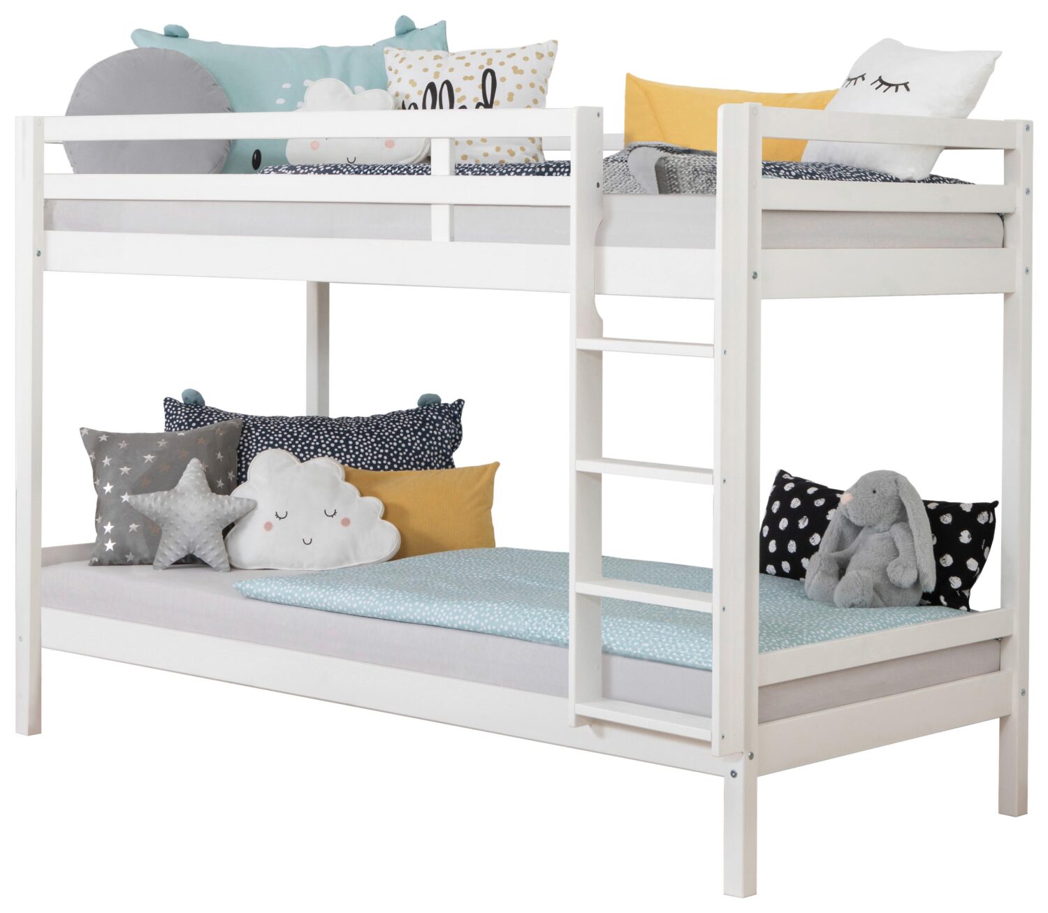 Wohnli Möbelsuche - Etagenbett Rene Weiß ca. 90x200cm