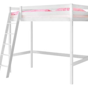 wohnli-moebel-suche-000406004601 Wohnli Möbelsuche - Hochbett Matthias ca. 90x200 cm Kiefer Weiß