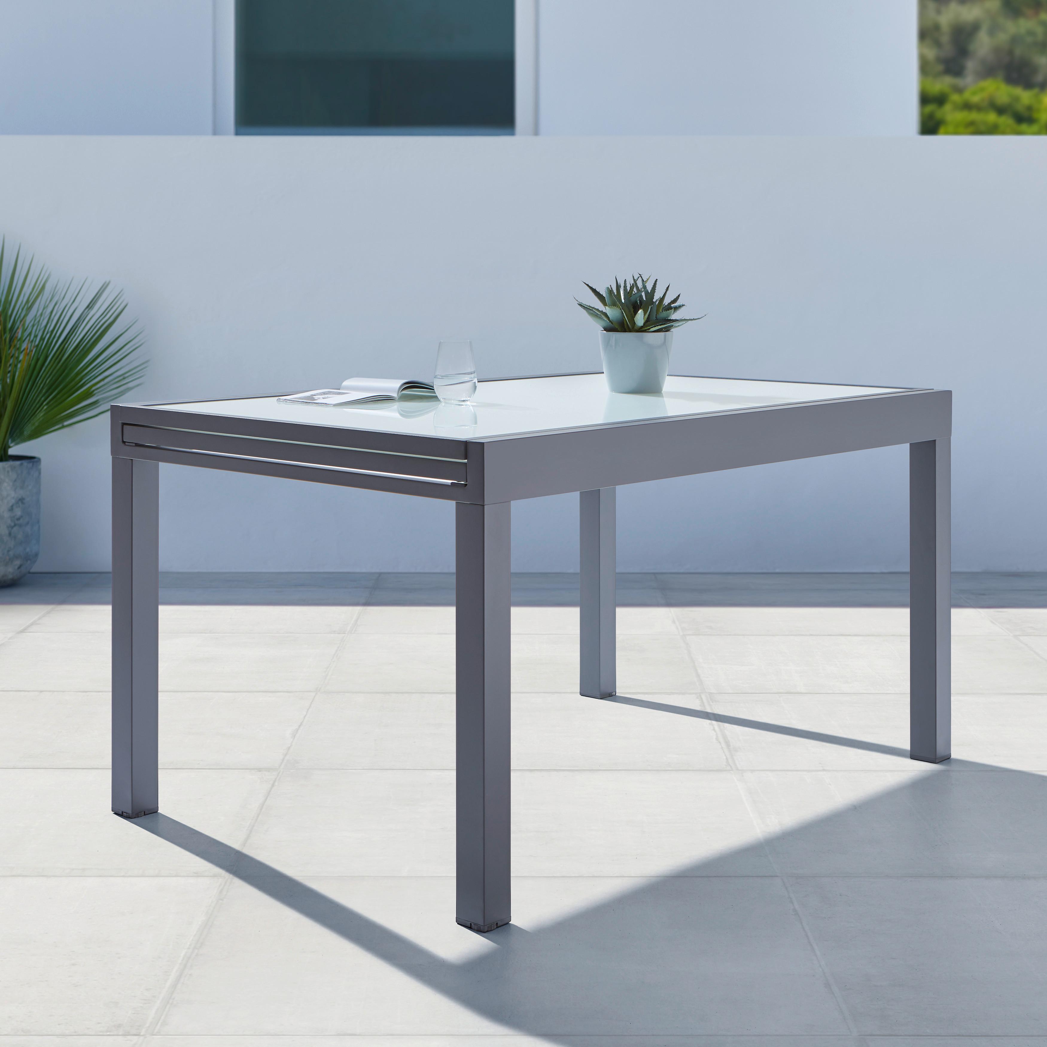 Wohnli Möbelsuche - Gartentisch Atlanta 3 Anthrazit ca. 270x75x90cm