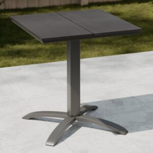 Wohnli Möbelsuche - Gartentisch Florian 1 Schwarz 66x66x72cm