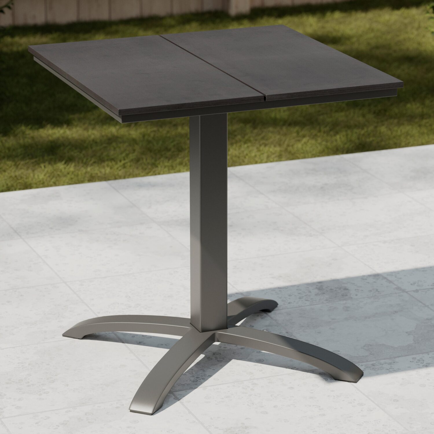 Wohnli Möbelsuche - Gartentisch Florian 1 Schwarz 66x66x72cm