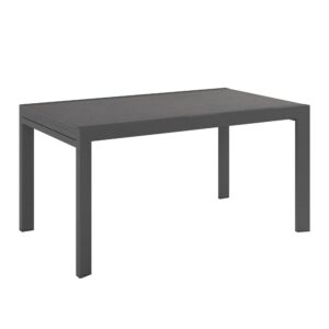 Gartentisch Lisa Anthrazit Aluminium Metall, Glas Mömax Garten & Outdoor > Gartenmöbel > Gartentische Anthrazit