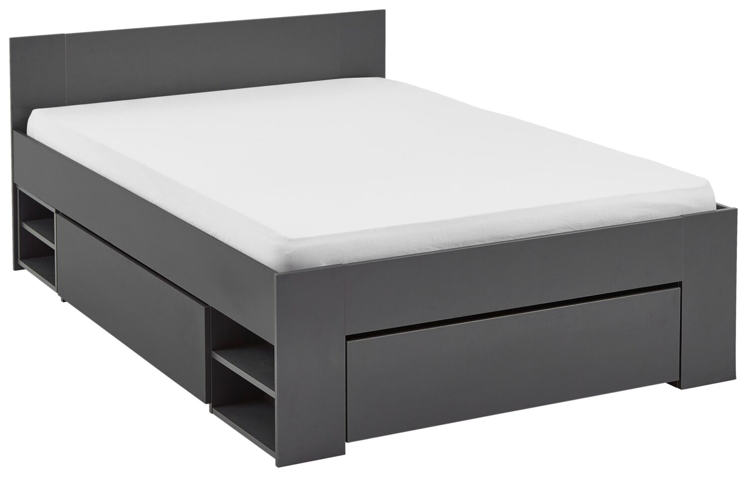 Wohnli Möbelsuche - Bett Azurro 2-90 Anthrazit