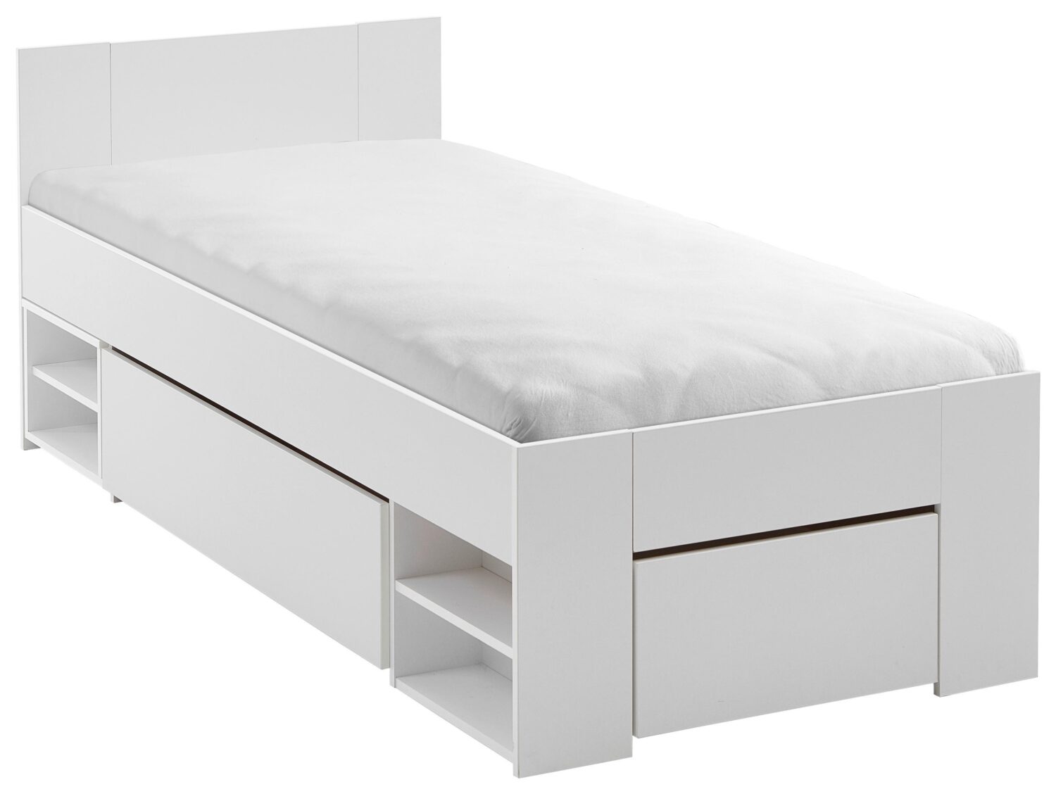 Wohnli Möbelsuche - Bett Azurro 2-90 Weiß