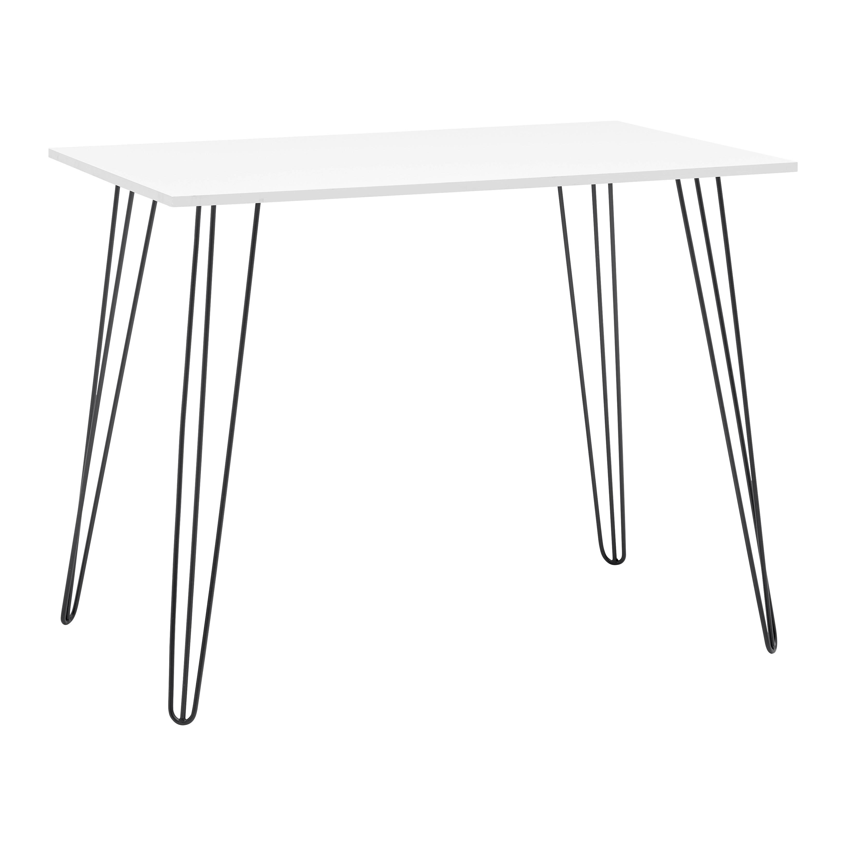 wohnli-moebel-suche-000429003301 Wohnli Möbelsuche - Schreibtisch Marc Weiß/Schwarz MDF ca. 98x60 cm