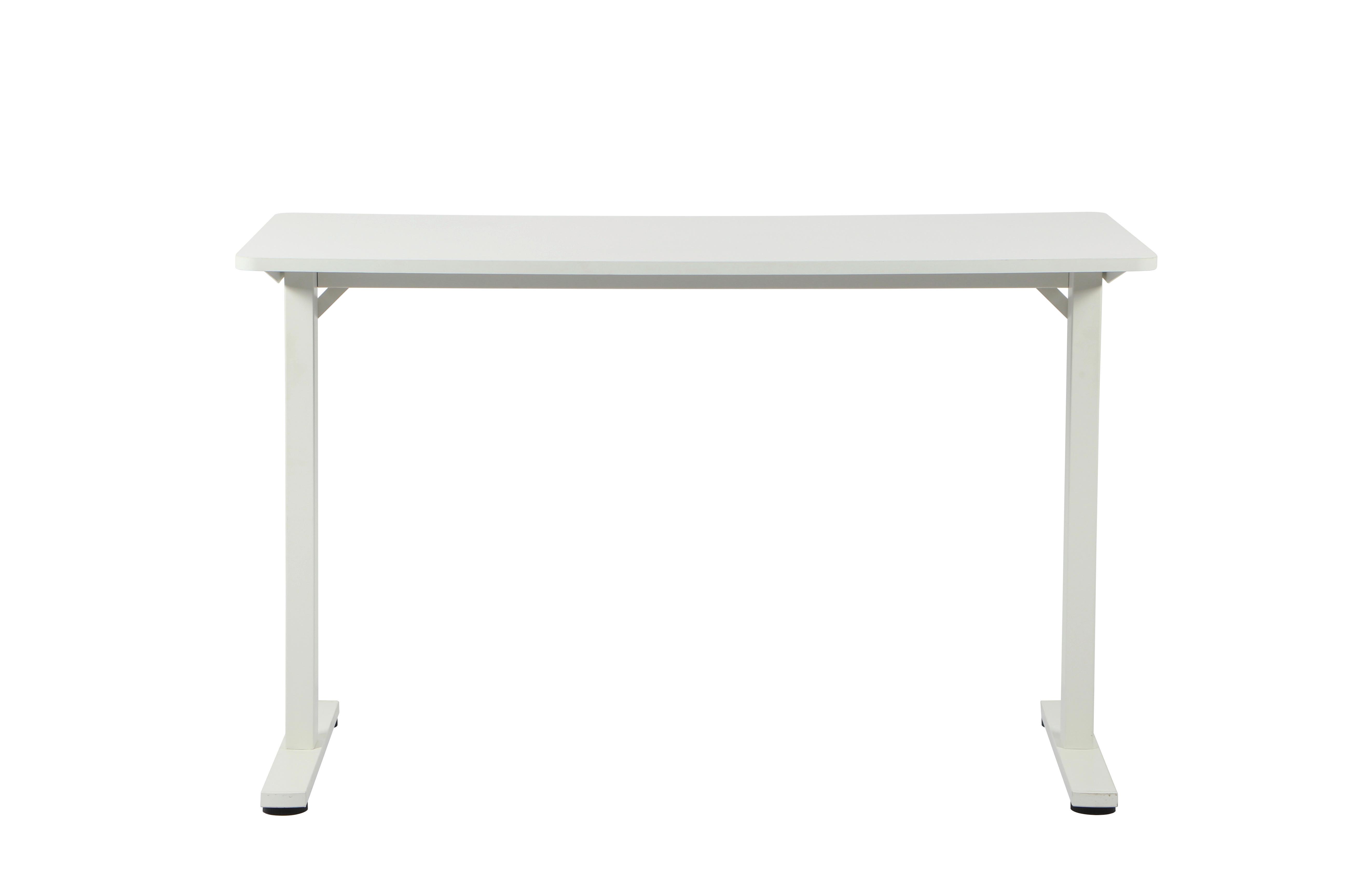Schreibtisch Jannis Weiß ca. 120x60x75cm Metall, Holzwerkstoff Mömax Möbel > Tische > Schreibtische > Schreibtische Weiß