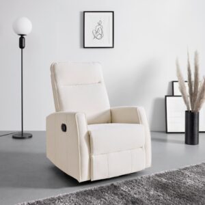 Relaxsessel Melinda Beige Holz, Metall, Kunststoff, Textil Mömax Möbel > Sessel > Relaxsessel Beige