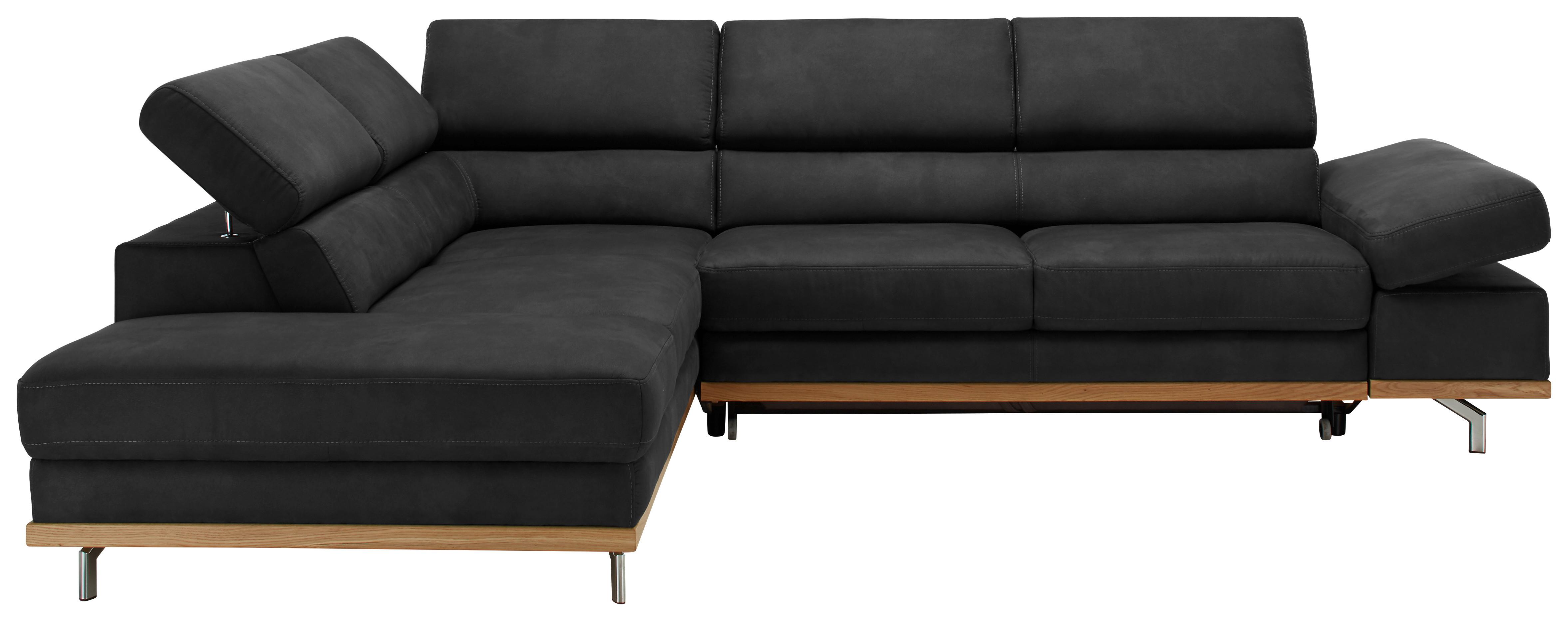wohnli-moebel-suche-000457000534 Wohnli Möbelsuche - Wohnlandschaft Carmen in Schwarz mit Bettfunktion