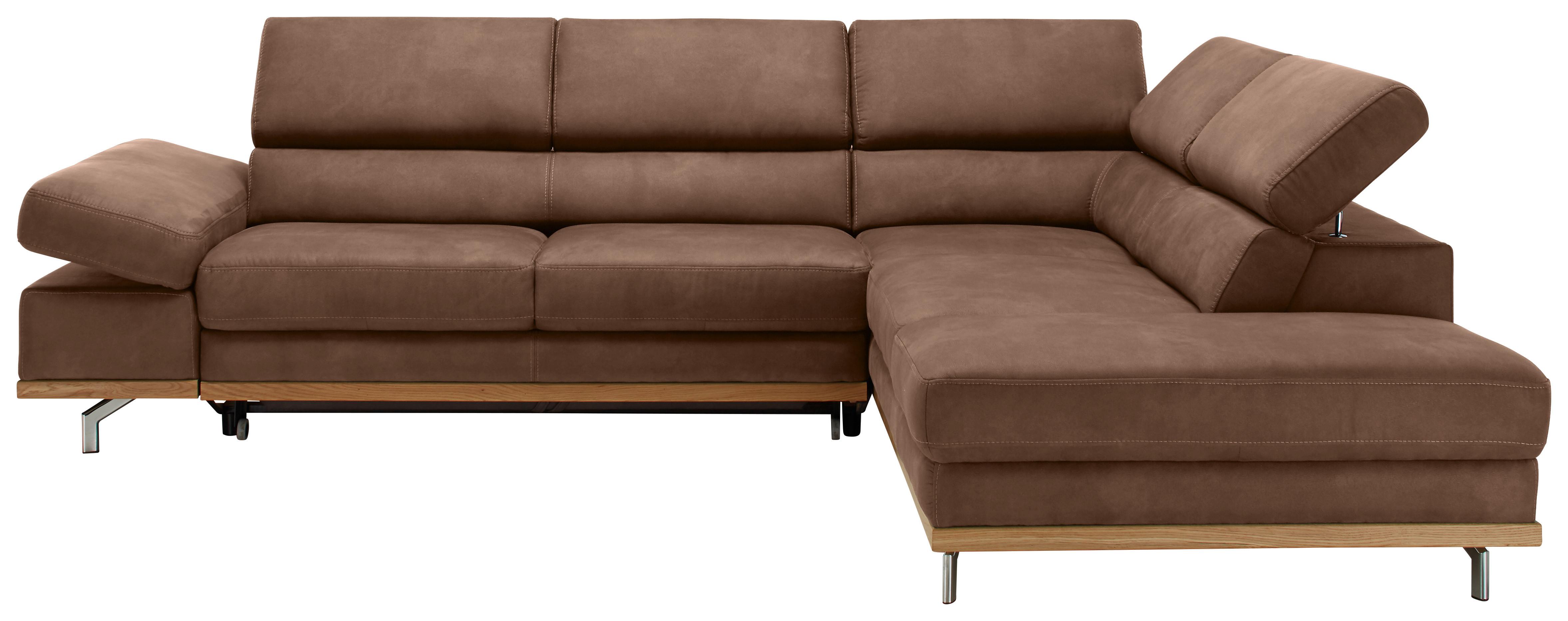 wohnli-moebel-suche-000457000538 Wohnli Möbelsuche - Wohnlandschaft Carmen in Braun mit Bettfunktion