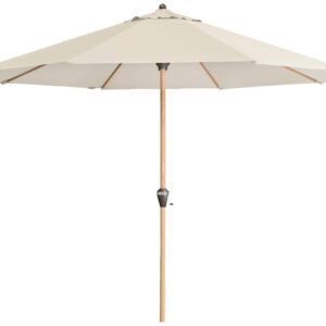 wohnli-moebel-suche-000462005110 Wohnli Möbelsuche - Sonnenschirm Alu Wood Ultra Naturfarben ca. 350x350cm