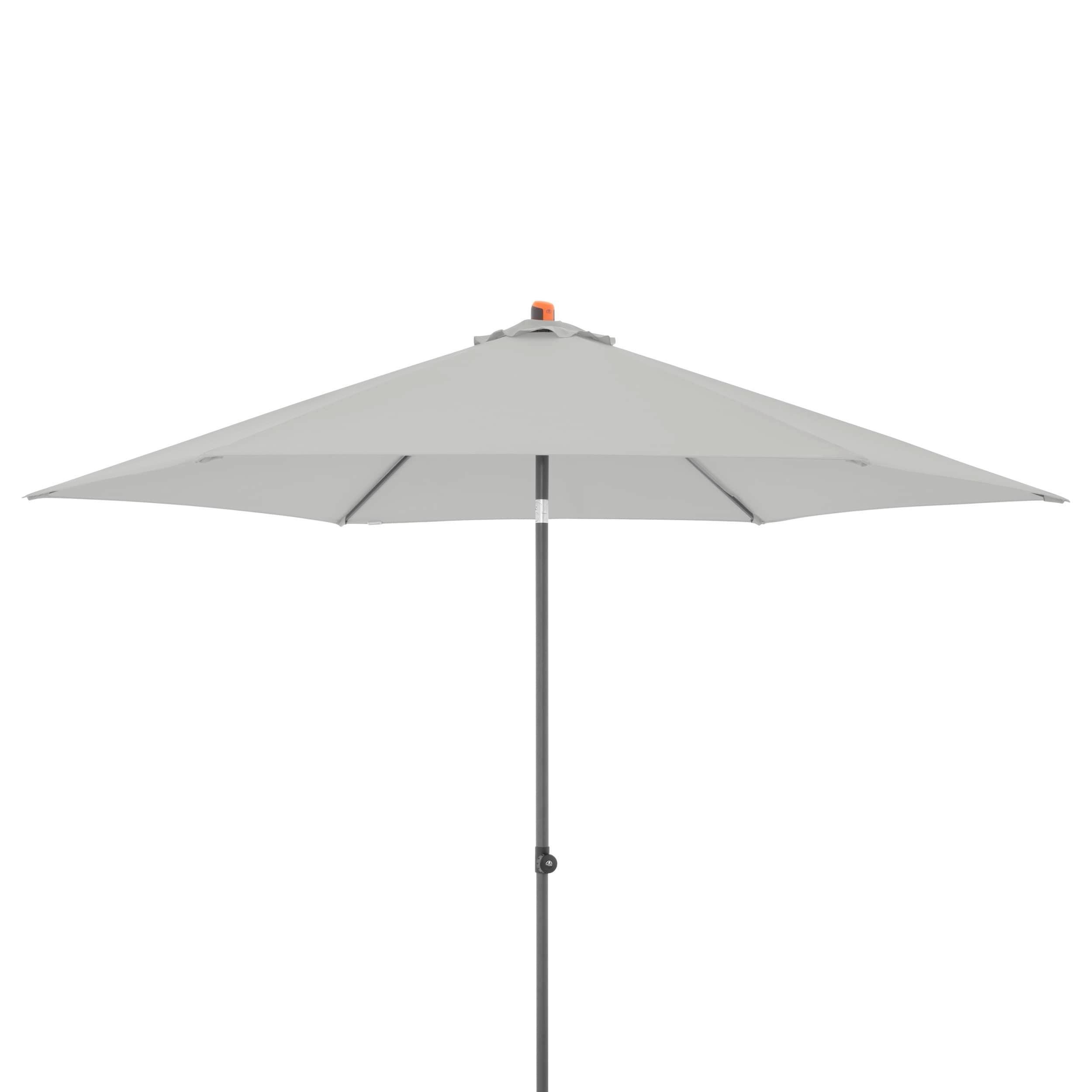 wohnli-moebel-suche-000462007129 Wohnli Möbelsuche - Sonnenschirm MyZone Push up 300 Anthrazit/Hellgrau
