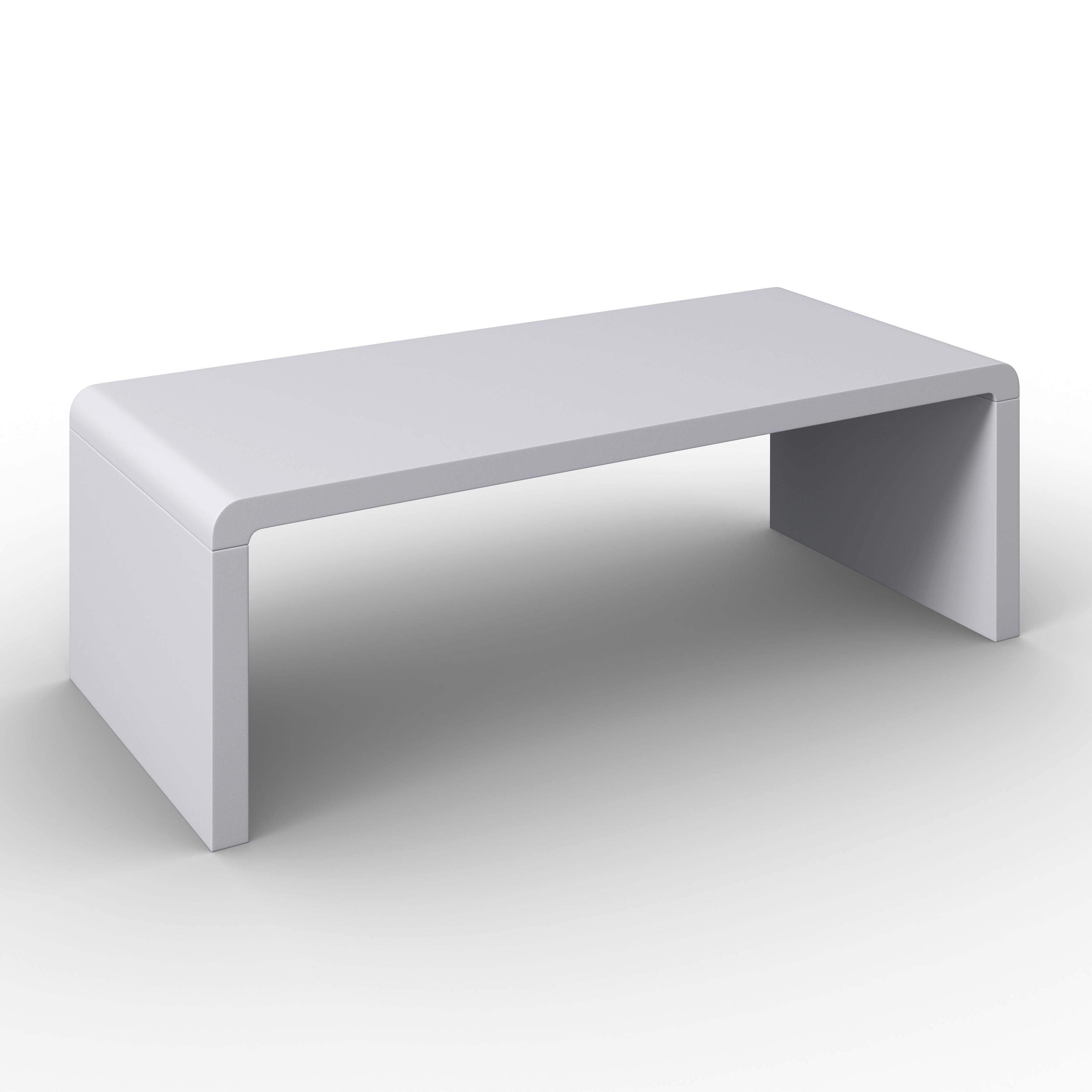 Wohnli Möbelsuche - Couchtisch Linea Weiß MDF 110/38/50 CM