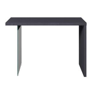 Wohnli Möbelsuche - Konsolentisch Milan Schwarz Glas/Holz