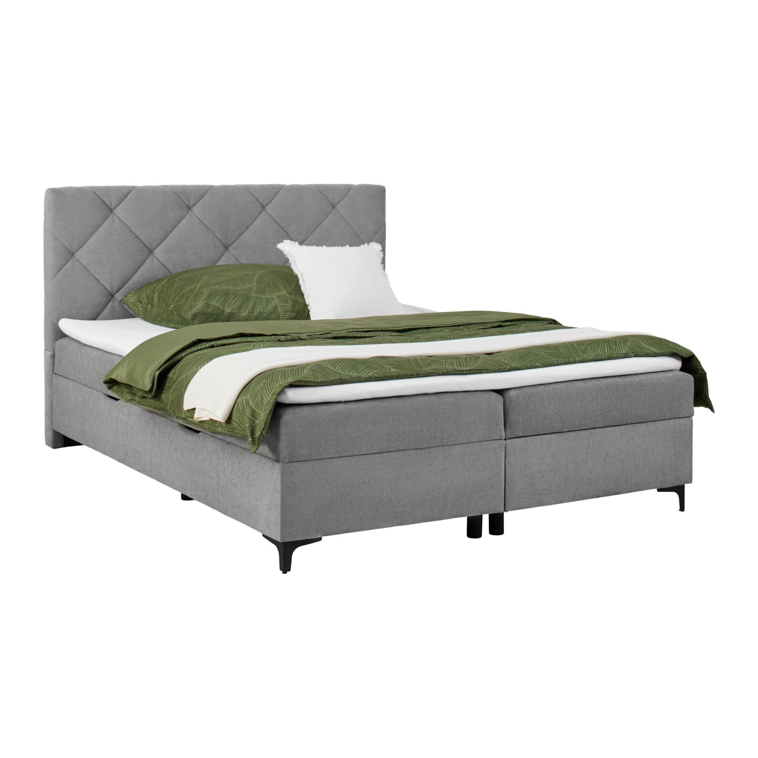 Wohnli Möbelsuche - Boxbett Wind Grau ca. 160x200cm