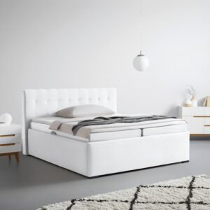 wohnli-moebel-suche-000504001806-1 Polsterbett Thor in Weiß ca. 200x200cm Textil Mömax Möbel > Betten > Polsterbetten Weiß