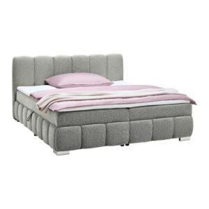 Wohnli Möbelsuche - Boxbett Elaris Dunkelgrau ca. 200x200cm