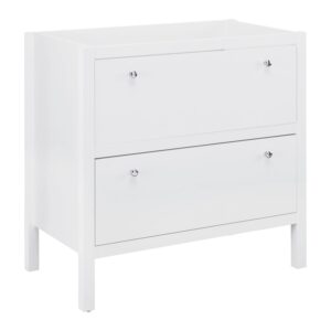 Wohnli Möbelsuche - Waschbeckenunterschrank Ginevra Weiß ca. 80x80x46 cm