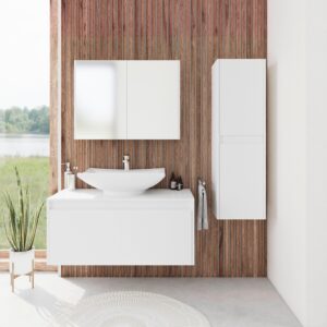 Wohnli Möbelsuche - Badezimmer Martina Weiß 4-teilig