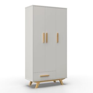 wohnli-moebel-suche-000518004601 Wohnli Möbelsuche - Drehtürenschrank Milan Weiß ca. 90x180x40 cm