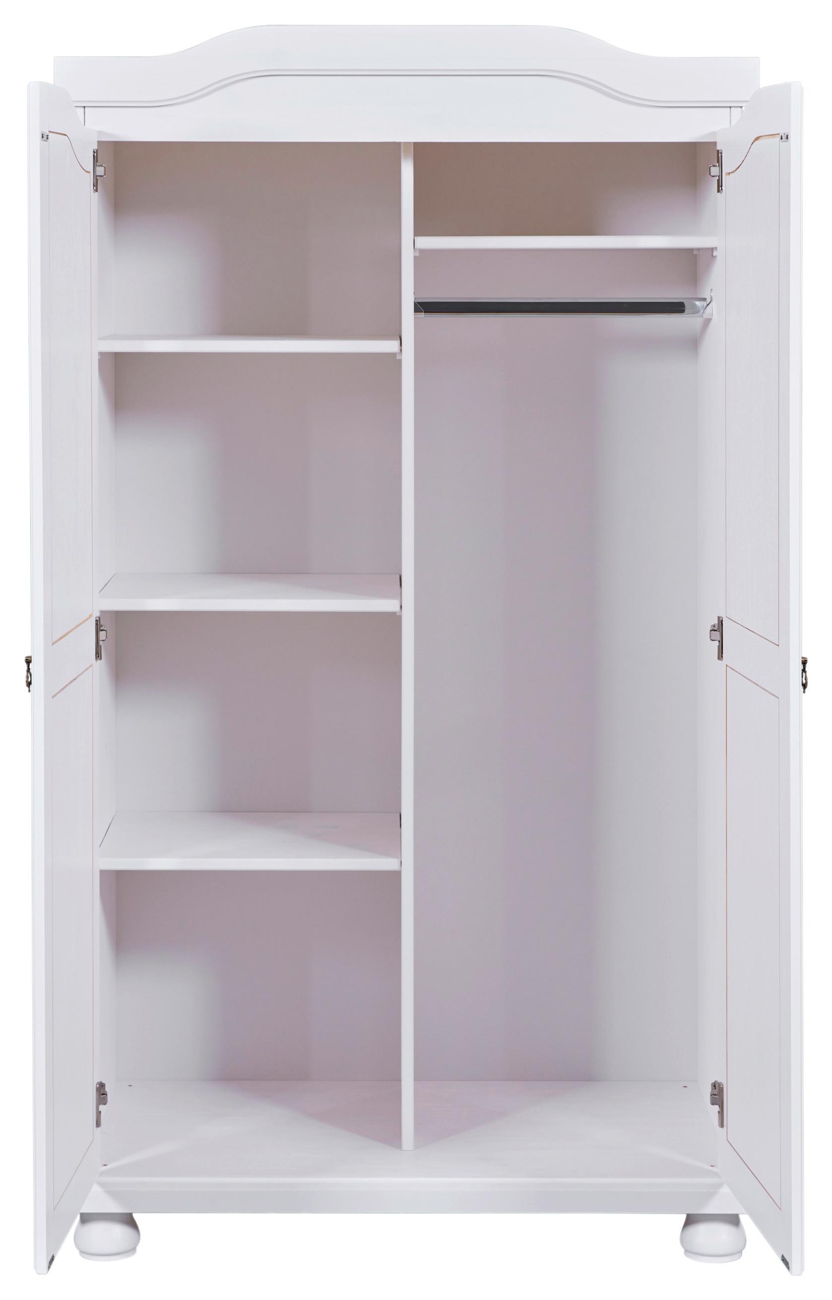wohnli-moebel-suche-000528014001-1 Drehtürenschrank Hedda Weiß MID.YOU Möbel > Schränke > Kleiderschränke > Drehtürenschränke Weiß