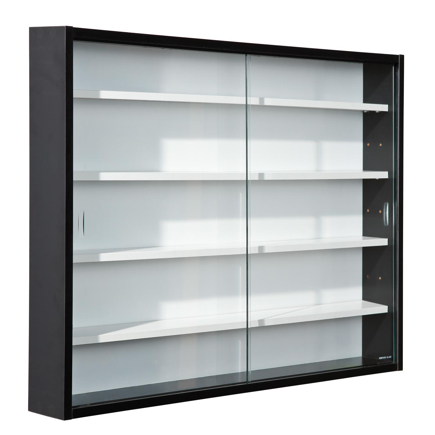 wohnli-moebel-suche-000528017401 Wohnli Möbelsuche - Hängevitrine Collecty ca. 80x60 cm Schwarz/Weiß