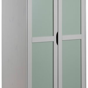 wohnli-moebel-suche-000528028302 Wohnli Möbelsuche - Drehtürenschrank Prati Grau/Salbeigrün