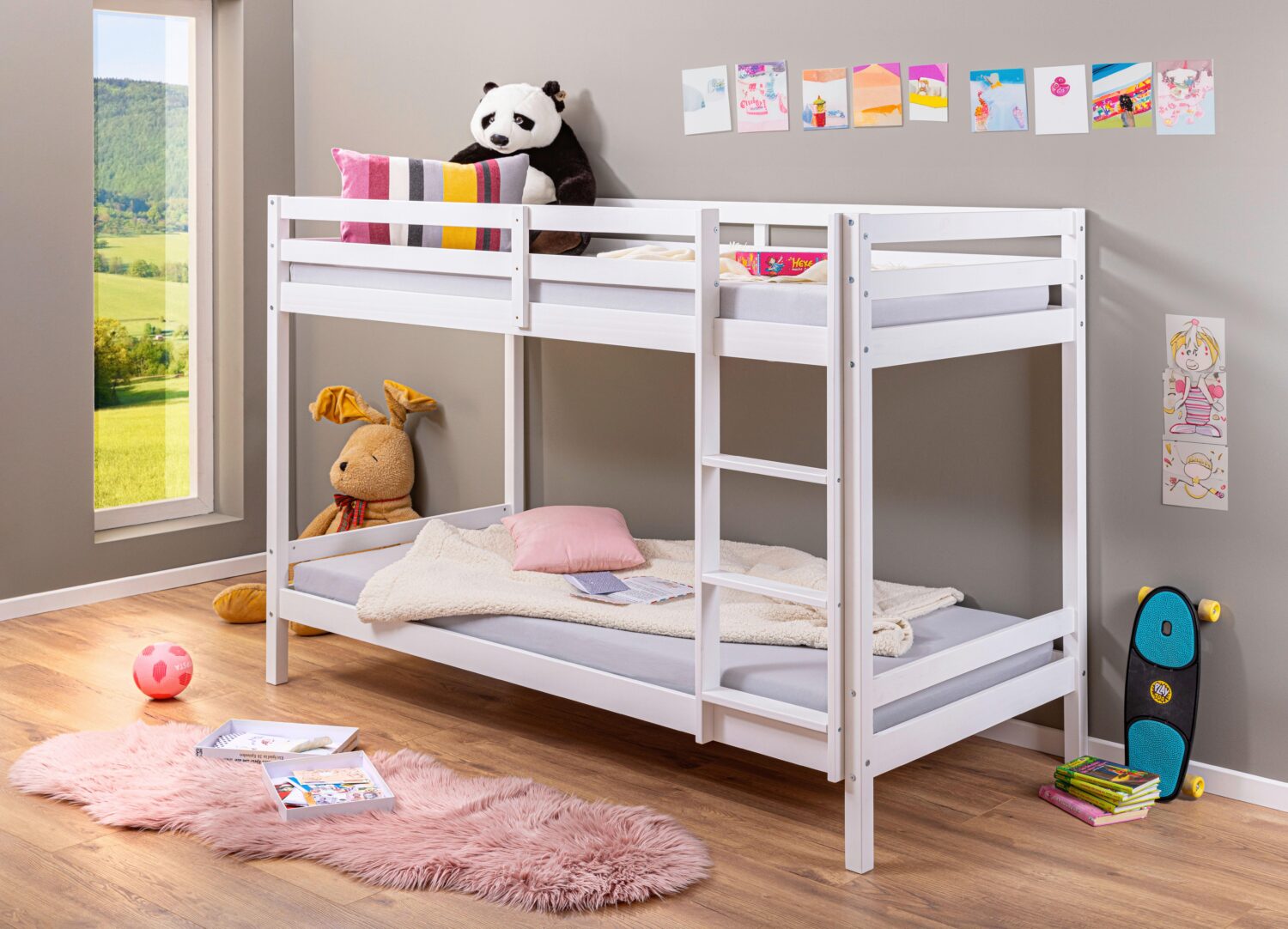 Wohnli Möbelsuche - Etagenbett Sweet Dream ca. 90x200 cm Weiß