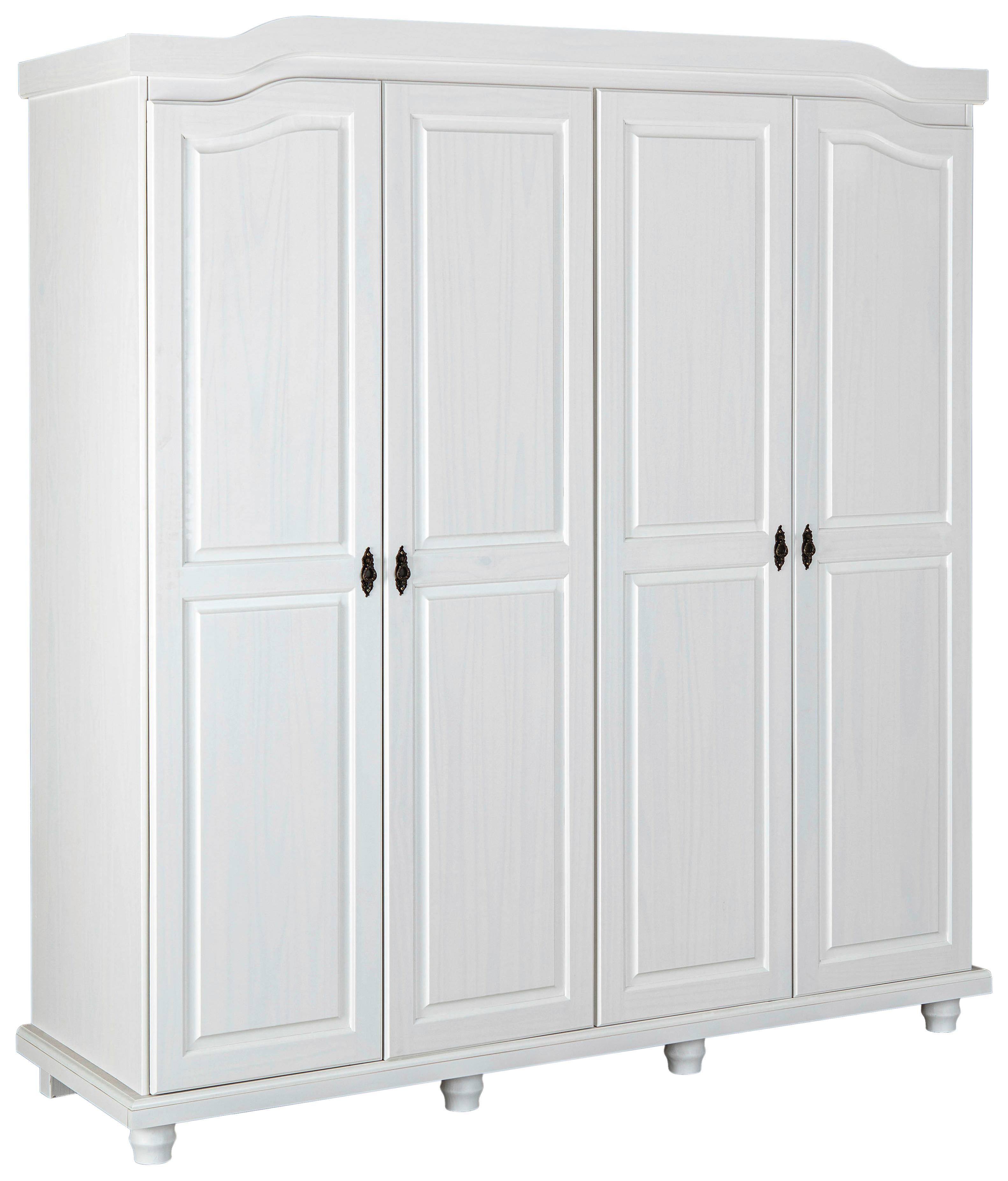 wohnli-moebel-suche-000528041101 Wohnli Möbelsuche - Drehtürenschrank Isny ca. 182x198x60 cm Weiß