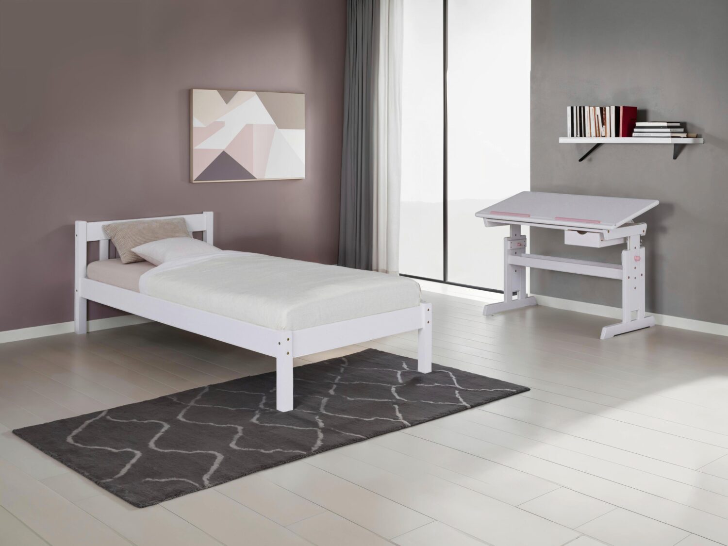 Wohnli Möbelsuche - Einzelzimmer in Echtholz Kiefer