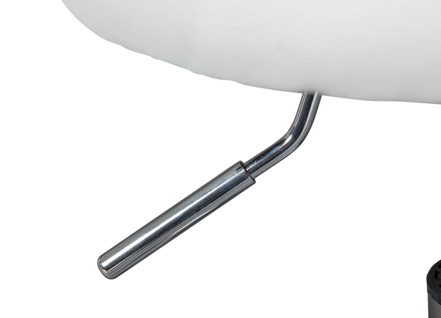 Drehhocker in Weiß Metall, Kunststoff, Textil Mömax Möbel > Sessel > Hocker Weiß