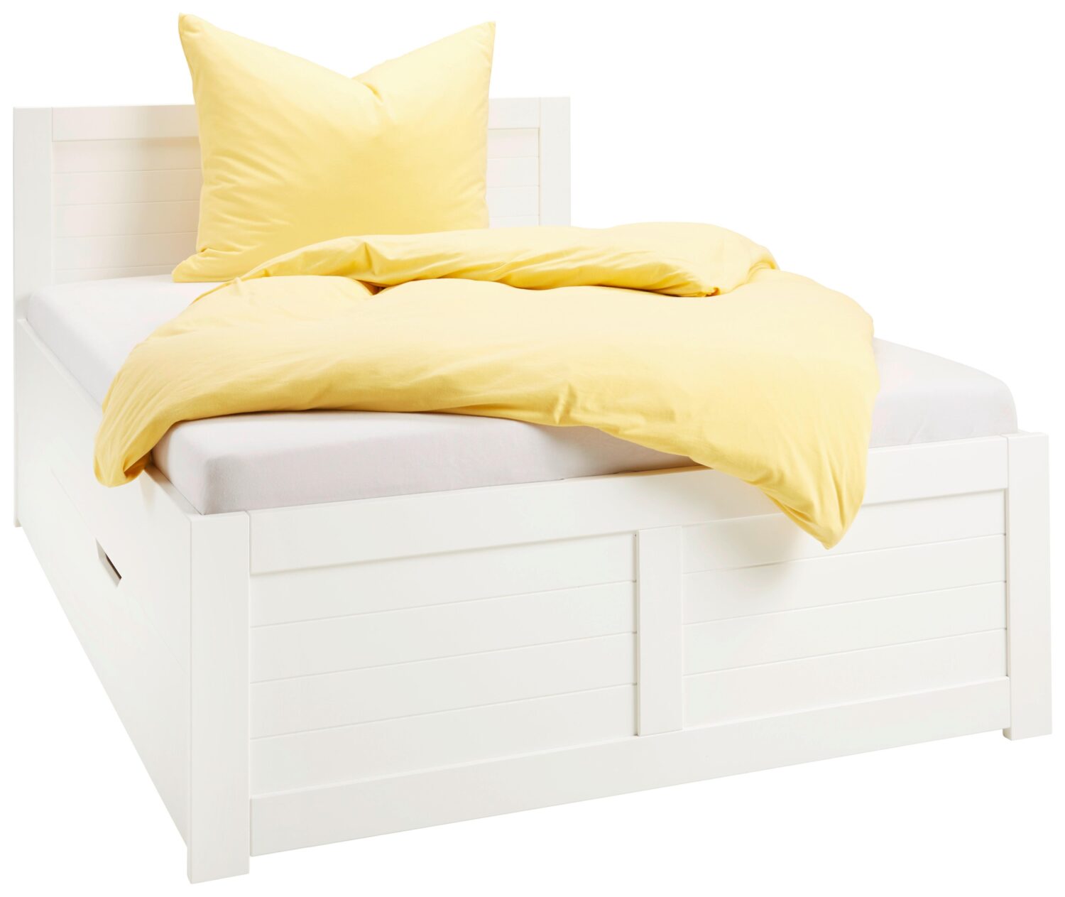 Wohnli Möbelsuche - Bett in Weiß ca. 140x200cm