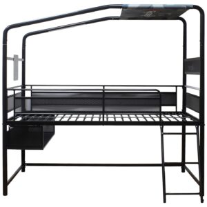 wohnli-moebel-suche-000535003401 Wohnli Möbelsuche - Etagenbett Contra Schwarz LF: ca. 90x190 cm