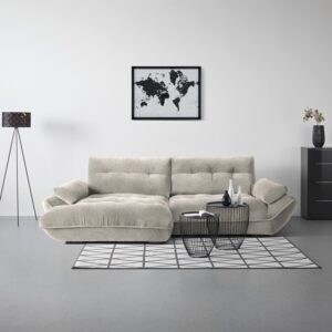 Wohnlandschaft Vivo Grau Textil Based Wohnzimmermöbel Grau