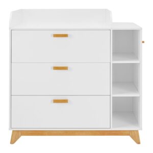 Wickelkommode Milan Weiß MDF Holz Bessagi Kids Möbel > Kommoden & Schubladenschränke > Wickelkommoden Weiß
