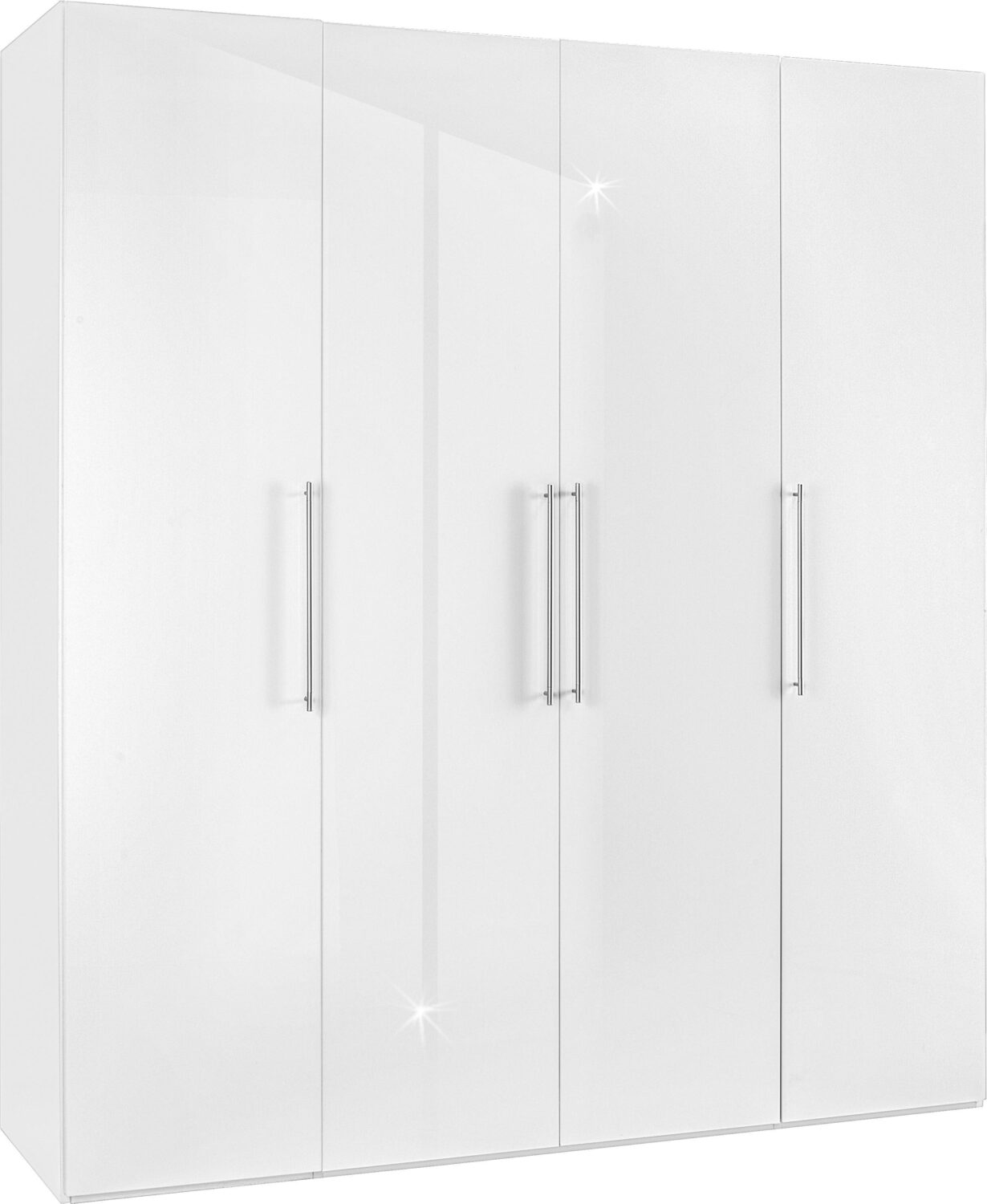 Wohnli Möbelsuche - Drehtürenschrank in Weiß